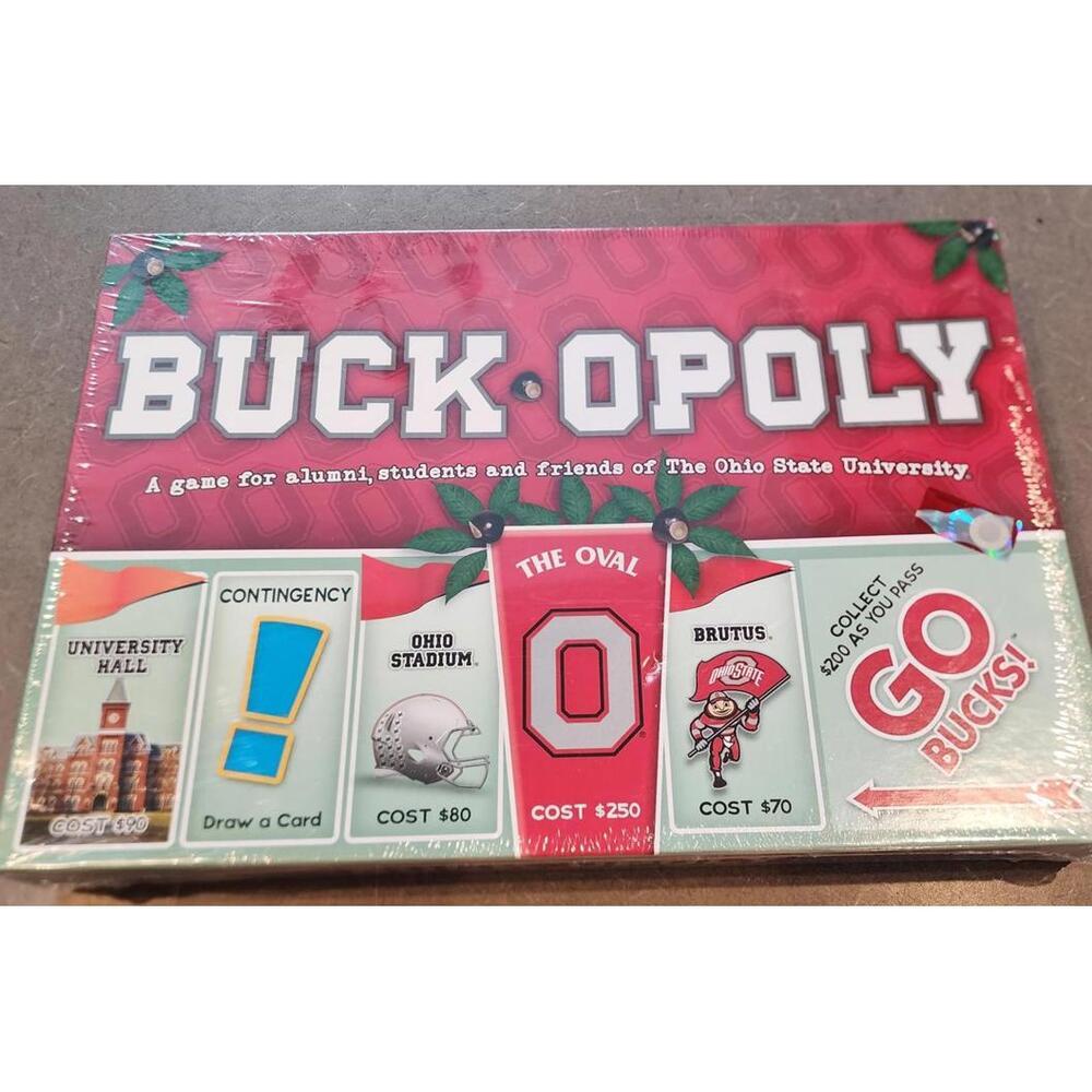 New Buck-Opoly board game, a Monopoly-style game themed Ohio State University